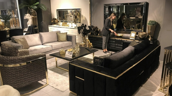 Sofa set 3+3 seater sofa armchair sofas luxury set velvet fabric group
