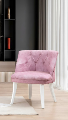 Rosa Chesterfield Chair Exclusive Upholstered Chair Designer Seating Furniture