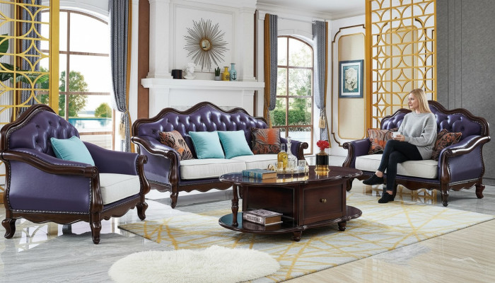 Luxury Sofa Set 3+2+1 Seater Classic Living Room Sofas Couches