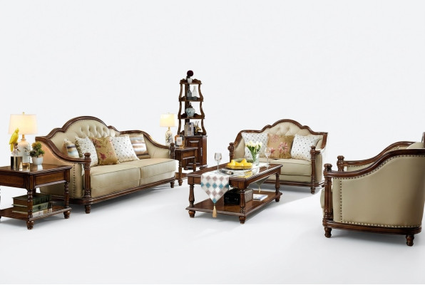 Sofa set 3+2+1 seater sofa couch set leather couches classic