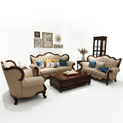 Sofa set 3+2+1 seating set design sofas upholstered couches Chesterfield