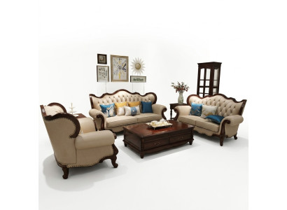 Sofa set 3+2+1 seating set design sofas upholstered couches Chesterfield