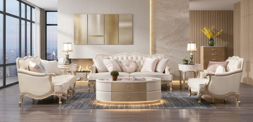 Living room sofa set 3+2+1 seater set upholstered couches fabric design