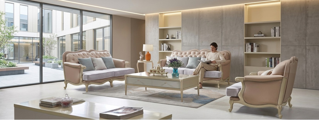 Luxury coffee table wood tables living room high-quality furniture side table hotel