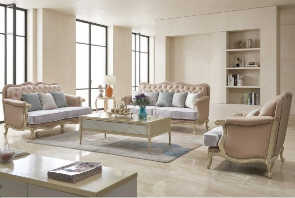 Luxury coffee table wood tables living room high-quality furniture side table hotel