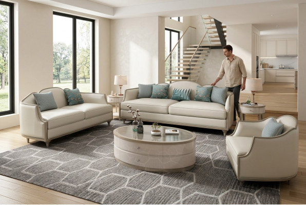 3+2+1 Seater Sofa Set Sofa Seat Couch Upholstery Modern Set