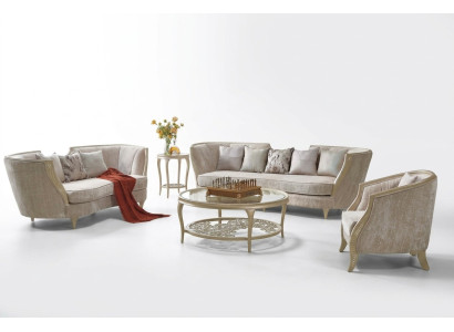 Hotel furniture upholstery sofa set fabric sofa classic couch 321