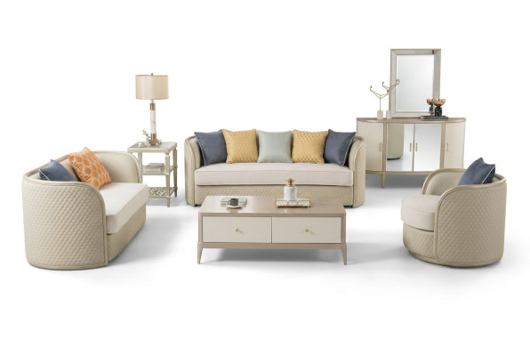 Fabric sofa set 3+2+1 seater set designer sofa couches modern