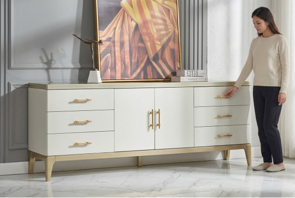 Sideboard dresser designer luxury cabinets wood white dressers cabinet