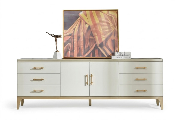 Sideboard dresser designer luxury cabinets wood white dressers cabinet