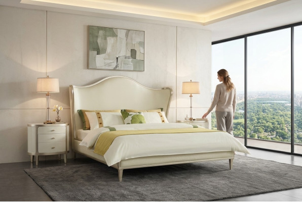 Double beds, bed, white, bed, modern, bed frame, beds, bed frame
