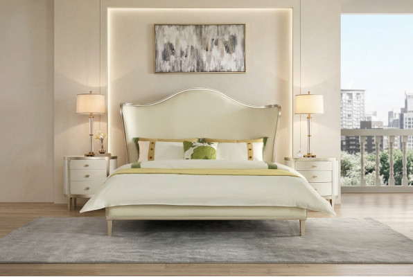 Double beds, bed, white, bed, modern, bed frame, beds, bed frame