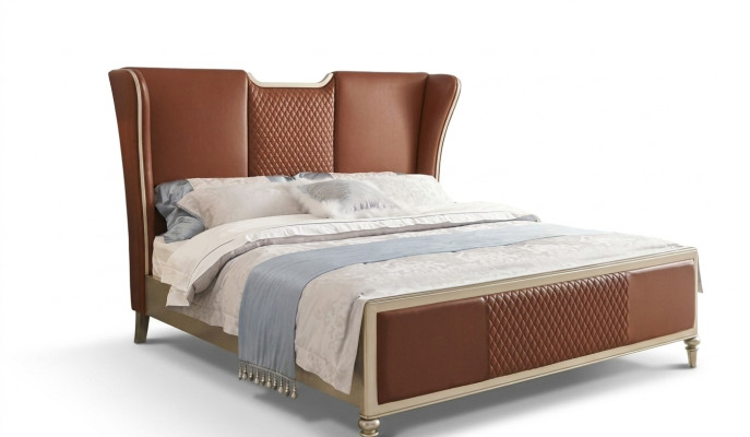 Luxury bedroom furniture 2x nightstands modern side tables 2-piece set