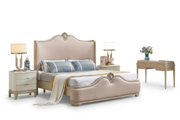 Bed frame beds double bed frame beige bed furniture double beds