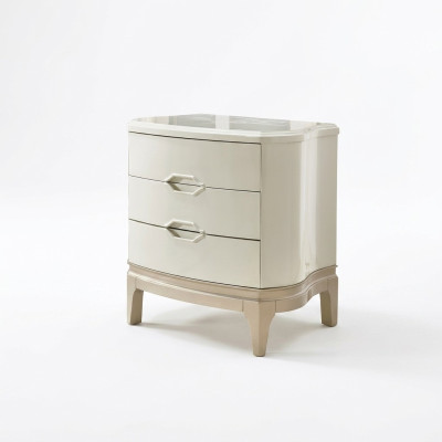Modern bedside table side table white design nightstand night console