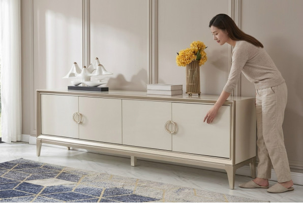 Sideboard Wood Cabinet Furniture Dresser Buffet Sideboard White Buffets