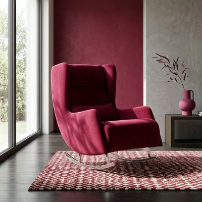 Luxury Armchair Upholstery Luxury Italian Style Solid Wood Modern Furniture Single Seater