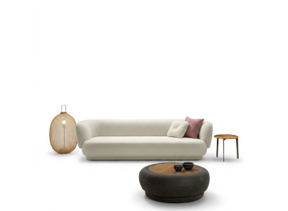 Luxury Three-Seater White Sofa 3-Seater Sofas Design Modern Design Furniture Couches