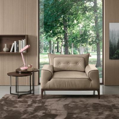 Chair Seat Modern Design Modern Leather Armchair Relax Style Luxury Furniture New
