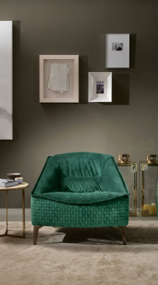 Luxury Furniture Design Armchair Classic Modern Design Armchair Textile Living Room New
