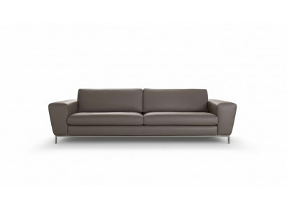 Modern Couch Leather Sofas Design Sofa Three-Seater Seat Gray Sofa 3 Seat Prianera