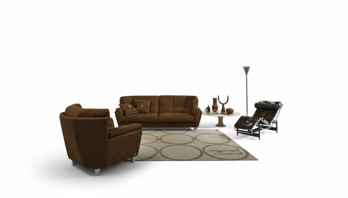 Luxury Sofa Set 3+1 Seater Suite Armchair Sofas Leather Seating Living Room New