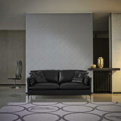 Sofa 3 Seat Sofas Seating Design Couch Three-Seater Luxury Furniture Style Leather Prianera