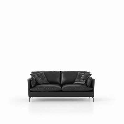 Sofa 3 Seat Sofas Seating Design Couch Three-Seater Luxury Furniture Style Leather Prianera
