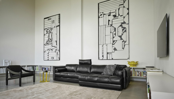 Sectional sofa L-shape Modern sofa sectional Prianera living room couch sectional upholstery