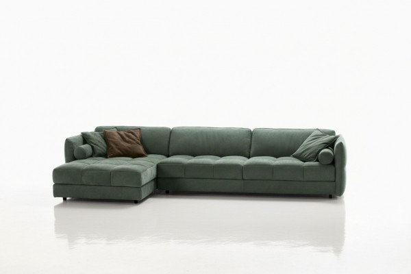 Sectional sofa textile sofa upholstery corner modern couch living room L-shape design