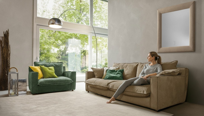 Sofa set 3+1 seater luxury suite set sofas armchair leather sofa living room