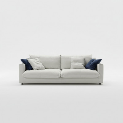 Three-seater luxury sofa 3-seat sofas seating leather design couch furniture style Prianera