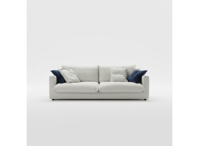 Three-seater luxury sofa 3-seat sofas seating leather design couch furniture style Prianera