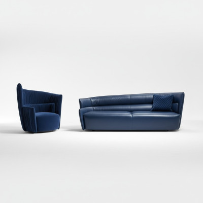 Luxury Sofa Set Sofa Set Sofas 3+1 Seat Armchair PRIANERA Seating Group