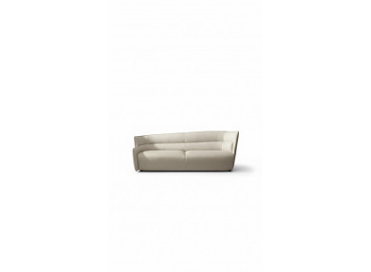 Sofa 3-seat couch leather white living room furniture sofas couch Italian Prianera