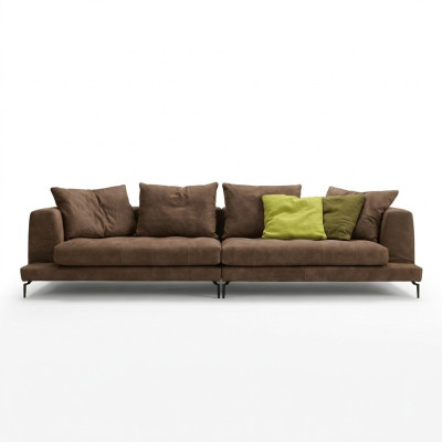Sofa 4 seater sofas luxury upholstery leather sofa luxury couch leather four-seater