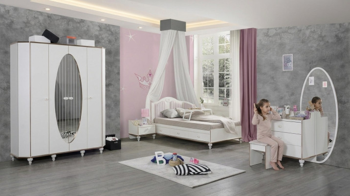 Bedroom set design modern luxury 4-piece