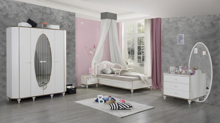 Bedroom set design modern luxury 4-piece