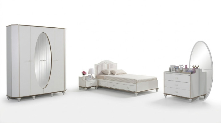 Bedroom set design modern luxury 4-piece