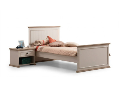 Bed Single Bed Nightstand Bedroom 2-piece Modern Luxury Furniture New
