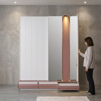 Wardrobe Design Furniture Children's Room White Wardrobe Bedroom