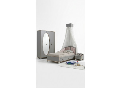 Bett Nachttisch Schlafzimmer Set Designer Luxus Betten Komplett 2 tlg.