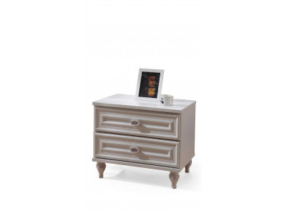 Design nightstand side table console white tables furniture wood new