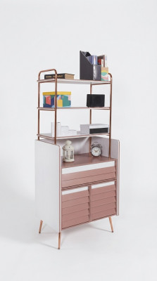 Bookshelf Multipurpose Youth Room Cabinet Wood Furniture Shelves