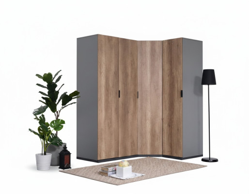 Wardrobe Youth Room Brown Cabinets Furniture Design New Bedroom