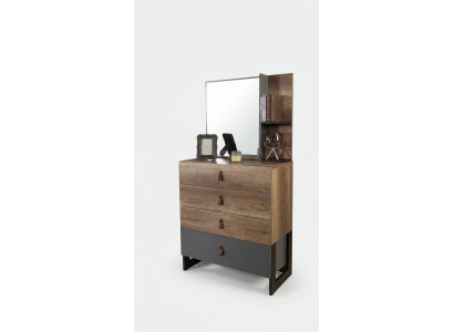 Dresser with Mirror Wood Modern Luxury Design Youth Room Dressers