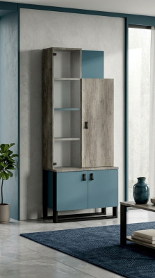 Bookshelf Wooden Cabinet Youth Room Shelf Furniture Modern Design New