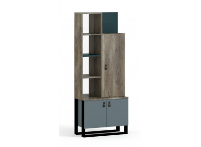 Bookshelf Wooden Cabinet Youth Room Shelf Furniture Modern Design New