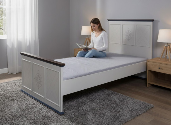 Children's bed youth bed wood designer beds furniture children's bedroom new