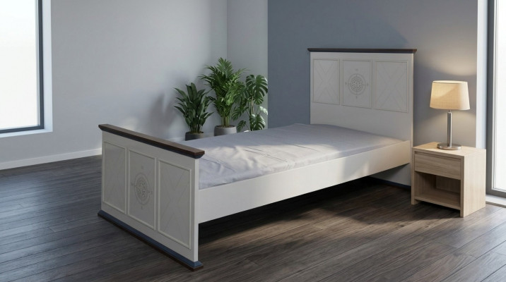Children's bed youth bed wood designer beds furniture children's bedroom new